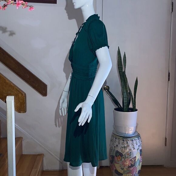 ANTHROPOLOGIE Merida Smocked Mini Dress - Picture 5 of 6